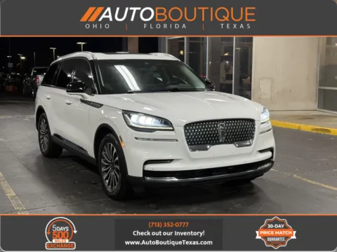 White 2022 Lincoln Aviator Reserve for sale in Alvin, TX
