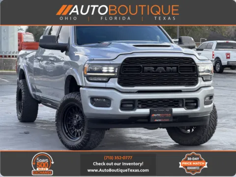 Silver 2022 Ram 3500 Limited for sale in Alvin, TX