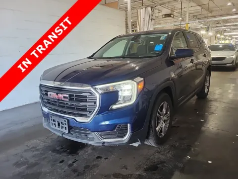 Blue 2022 GMC Terrain SLE for sale in Alvin, TX