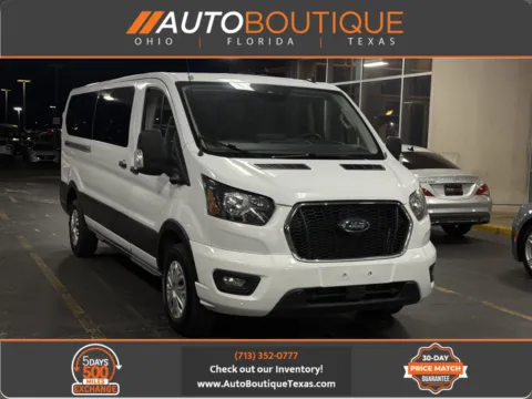 White 2023 Ford Transit Passenger Wagon XLT for sale in Alvin, TX