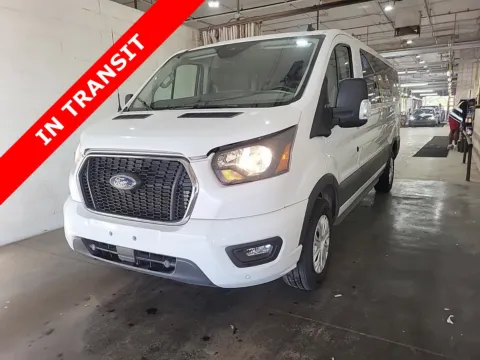 White 2023 Ford Transit Passenger Wagon XLT for sale in Alvin, TX
