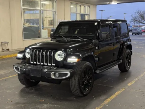 Another view of 2021 Jeep Wrangler 4xe Unlimited Sahara for sale in Alvin, TX at Auto Boutique Texas