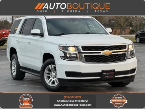 White 2019 Chevrolet Tahoe LT for sale in Alvin, TX
