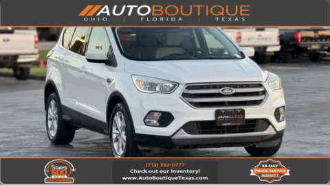 White 2017 Ford Escape SE for sale in Alvin, TX