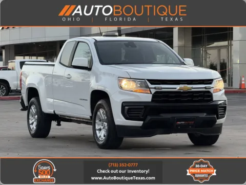 White 2022 Chevrolet Colorado 2WD LT for sale in Alvin, TX