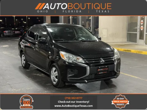 Black 2022 Mitsubishi Mirage G4 LE for sale in Alvin, TX