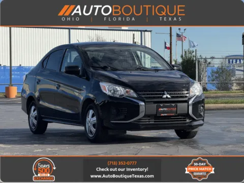 Black 2022 Mitsubishi Mirage G4 LE for sale in Alvin, TX