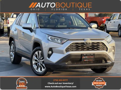 Silver 2019 Toyota RAV4 XLE Premium for sale in Alvin, TX