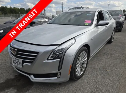 Silver 2018 Cadillac CT6 Luxury RWD for sale in Alvin, TX