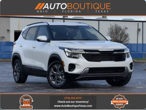 White 2024 Kia Seltos S for sale in Alvin, TX