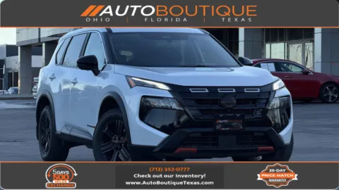 White 2025 Nissan Rogue Rock Creek for sale in Alvin, TX