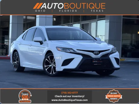 White 2020 Toyota Camry SE for sale in Alvin, TX