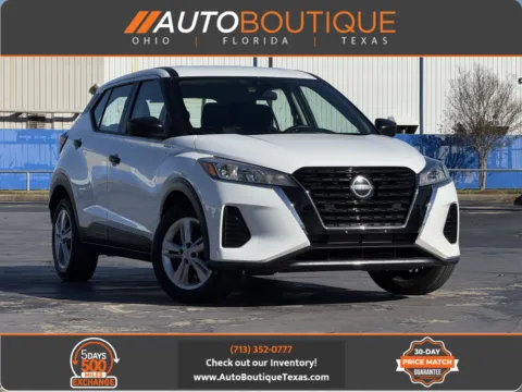 White 2022 Nissan Kicks S for sale in Alvin, TX