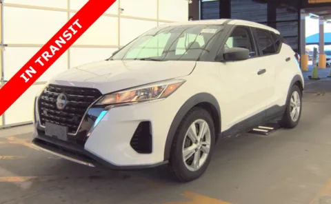 White 2022 Nissan Kicks S for sale in Alvin, TX