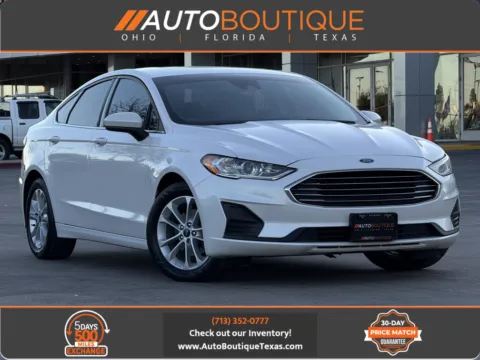 White 2020 Ford Fusion SE for sale in Alvin, TX