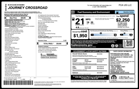 Photos of 2020 Dodge Journey Crossroad for sale in Alvin, TX at Auto Boutique Texas
