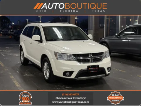 White 2017 Dodge Journey SXT for sale in Alvin, TX