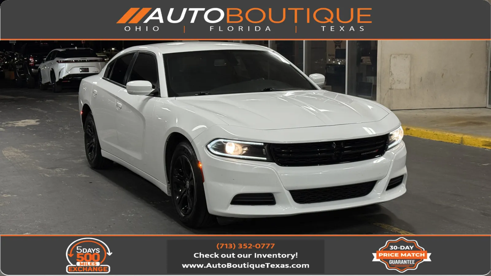 White 2022 Dodge Charger SXT for sale in Alvin, TX
