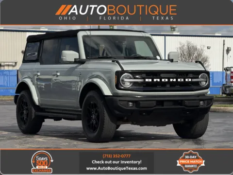 Gray 2022 Ford Bronco Outer Banks for sale in Alvin, TX