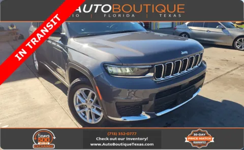 Gray 2023 Jeep Grand Cherokee L Laredo X for sale in Alvin, TX