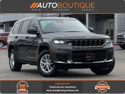 Gray 2023 Jeep Grand Cherokee L Laredo X for sale in Alvin, TX