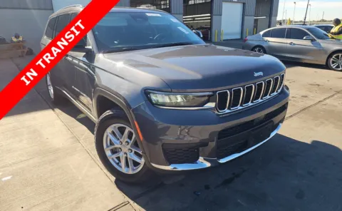 Gray 2023 Jeep Grand Cherokee L Laredo X for sale in Alvin, TX