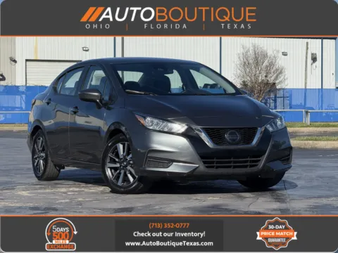 Gray 2021 Nissan Versa SV for sale in Alvin, TX