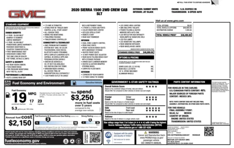 Photos of 2020 GMC Sierra 1500 SLT for sale in Alvin, TX at Auto Boutique Texas