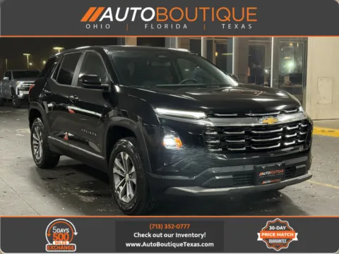 Black 2025 Chevrolet Equinox FWD LT for sale in Alvin, TX