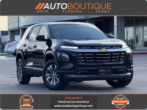 Black 2025 Chevrolet Equinox FWD LT for sale in Alvin, TX