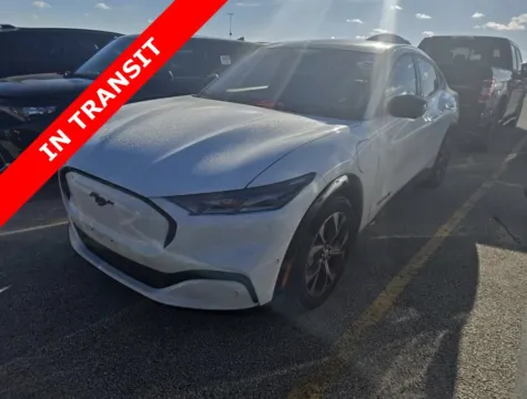 White 2021 Ford Mustang Mach-E Premium for sale in Alvin, TX