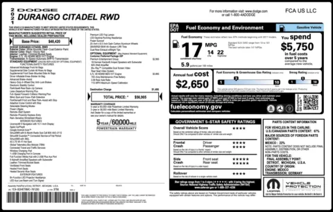 Photos of 2021 Dodge Durango Citadel for sale in Alvin, TX at Auto Boutique Texas