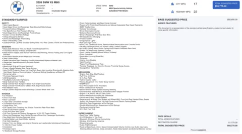 More photos of 2026 BMW X5 M60i at Auto Boutique Texas, TX