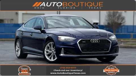 Blue 2020 Audi A5 Sportback Premium for sale in Alvin, TX
