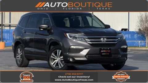 Gray 2016 Honda PILOT EX for sale in Alvin, TX