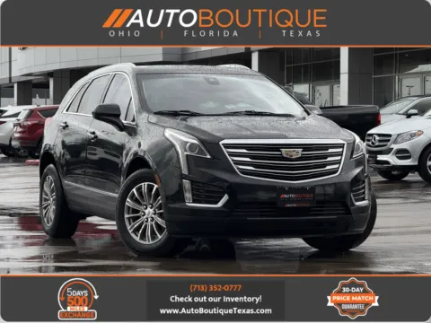 Black 2017 CADILLAC XT5 LUXURY Luxury FWD for sale in Alvin, TX