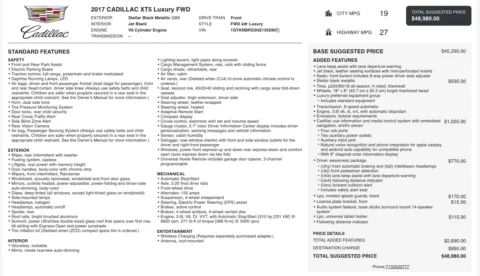 More photos of 2017 CADILLAC XT5 LUXURY Luxury FWD at Auto Boutique Texas, TX