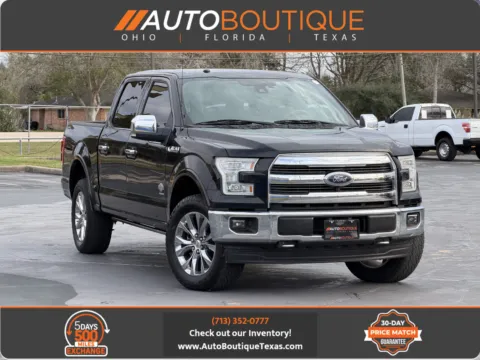 Black 2017 Ford F-150 King Ranch for sale in Alvin, TX