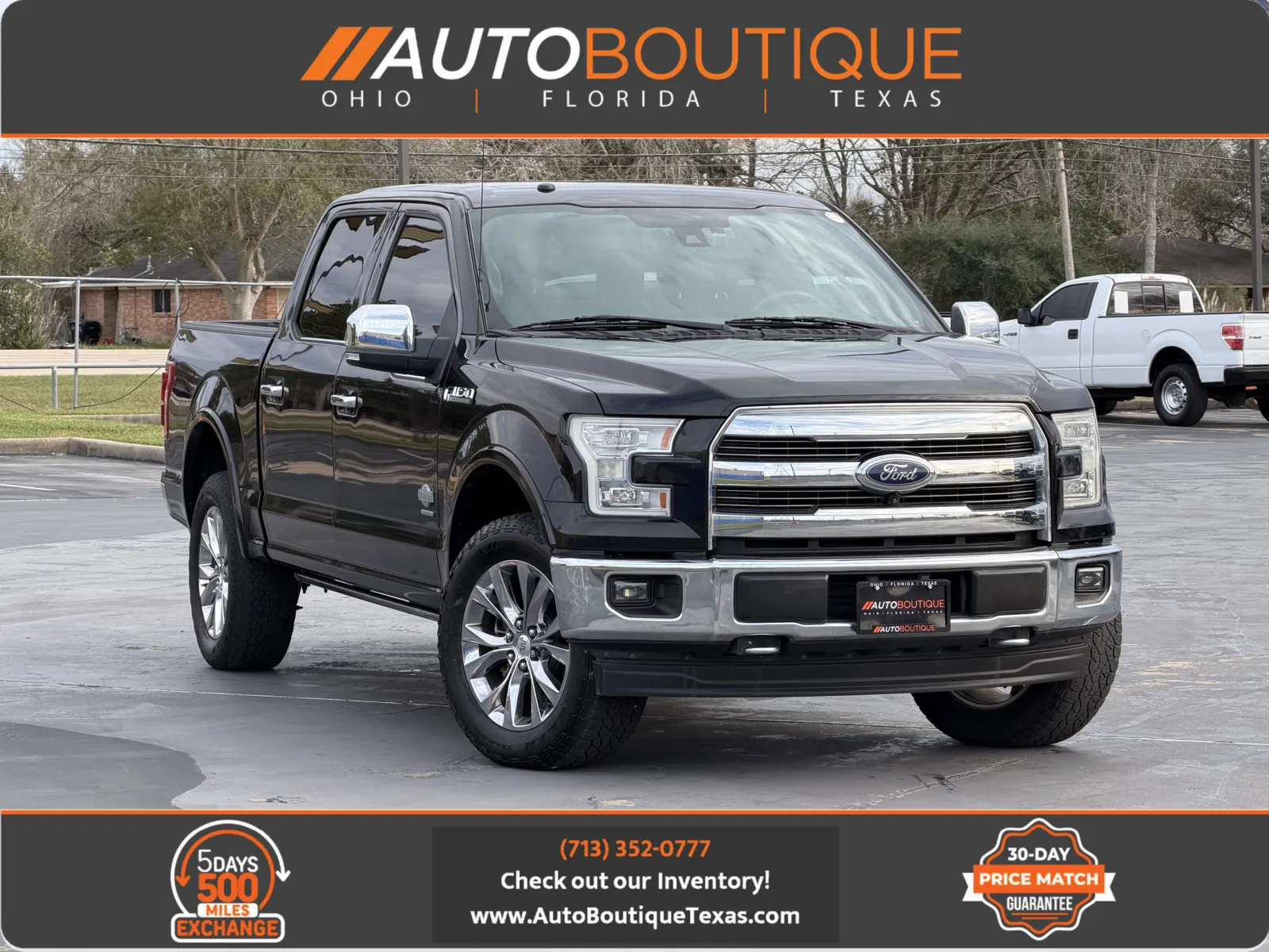 Black 2017 Ford F-150 King Ranch for sale in Alvin, TX