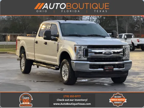Silver 2018 Ford Super Duty F-250 SRW XLT for sale in Alvin, TX