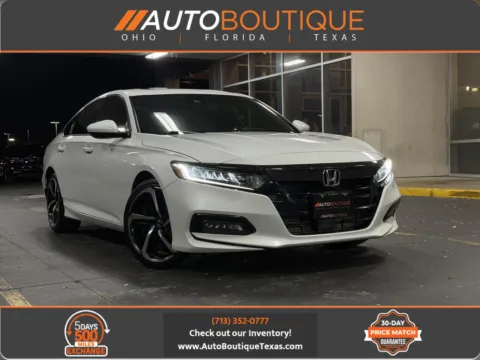White 2020 Honda Accord Sedan Sport for sale in Alvin, TX