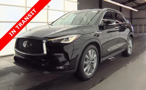 Black 2022 INFINITI QX50 LUXE for sale in Alvin, TX