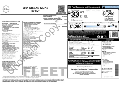Photos of 2021 Nissan Kicks SV for sale in Alvin, TX at Auto Boutique Texas
