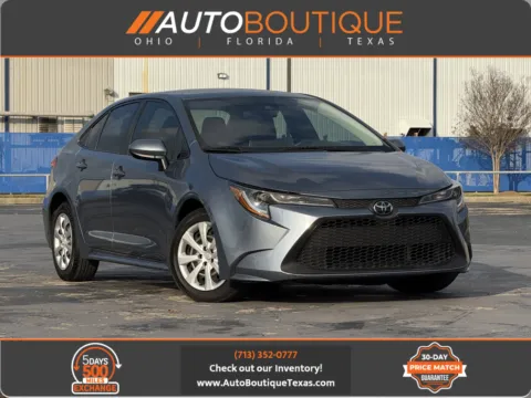 Gray 2021 Toyota Corolla LE for sale in Alvin, TX