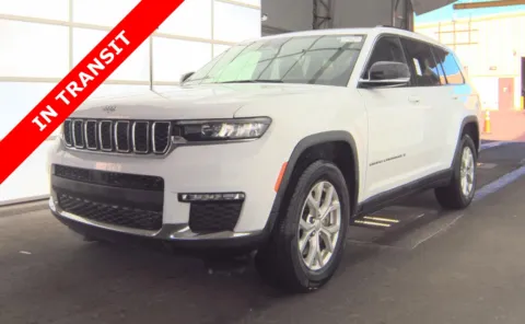 White 2023 Jeep Grand Cherokee L Limited for sale in Alvin, TX