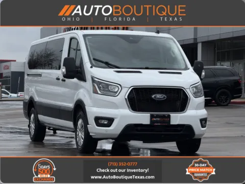 White 2023 Ford Transit Passenger Wagon XLT for sale in Alvin, TX