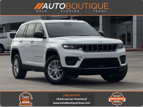 White 2025 Jeep Grand Cherokee Laredo X for sale in Alvin, TX