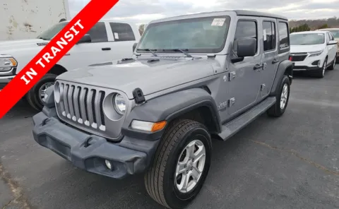Silver 2020 Jeep Wrangler Unlimited Sport S for sale in Alvin, TX