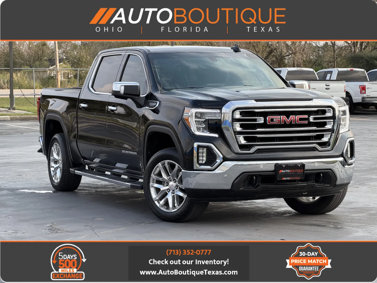 Black 2021 GMC Sierra 1500 SLT for sale in Alvin, TX