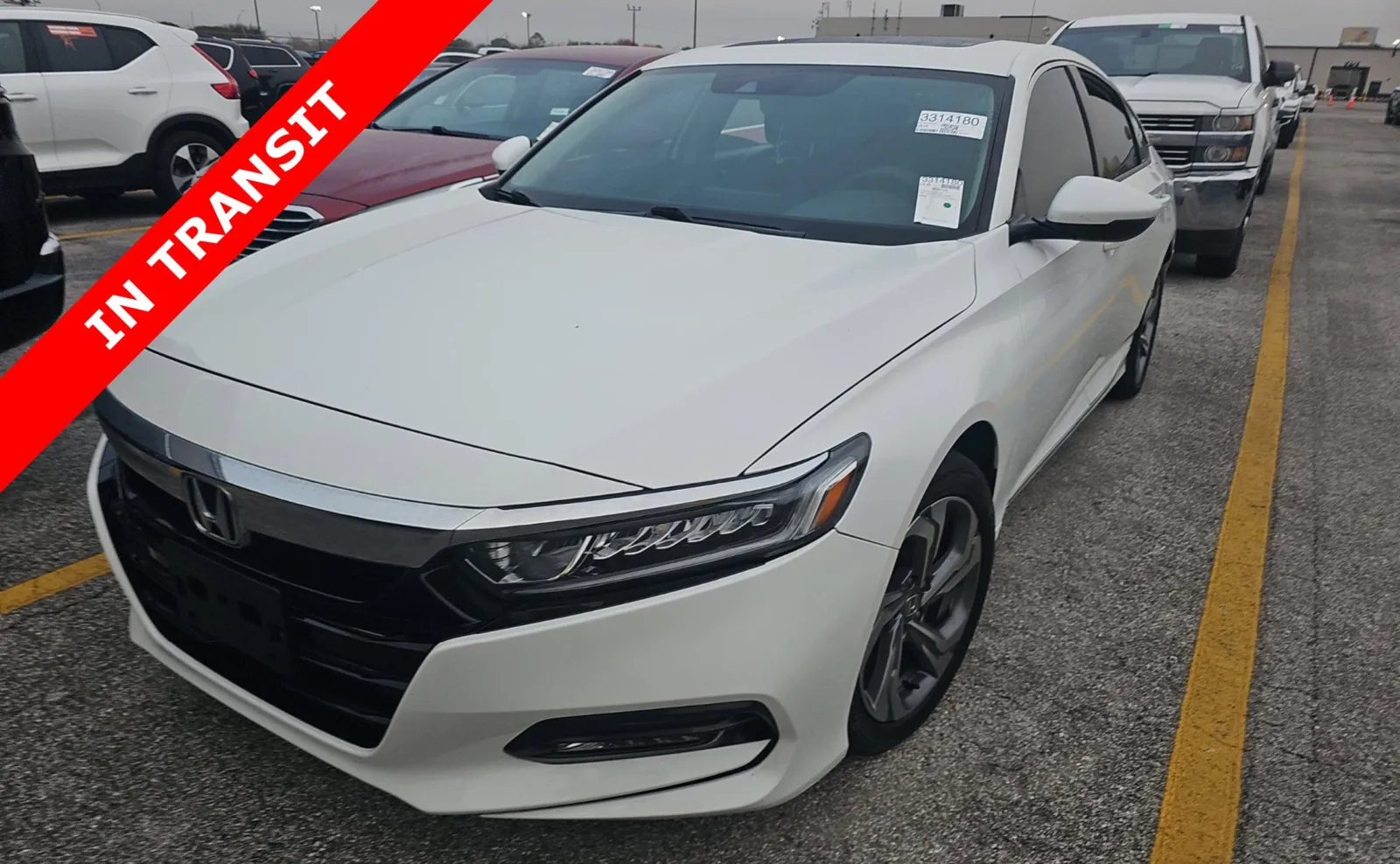 White 2019 Honda Accord Sedan EX-L 1.5T for sale in Alvin, TX